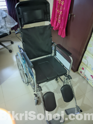 Phoenix Sleeping Wheelchair with Commode